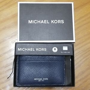 Michael Kors tall card case wallet
